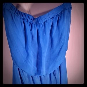 Blue Express Dress